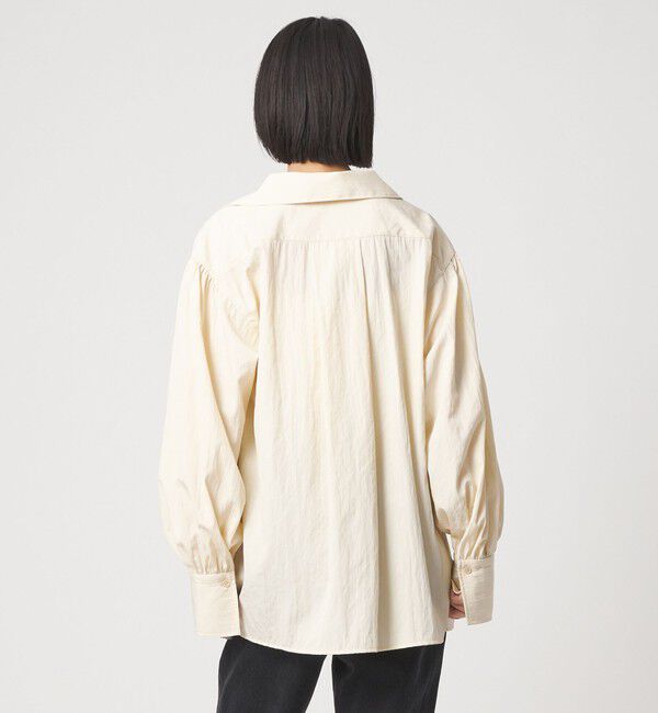 EMMEL REFINES「＜EMMEL REFINES＞EM スキッパー シャツ」|シャツ・ブラウス|