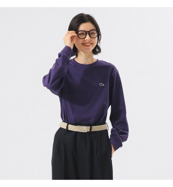 BEAMSBOY「LACOSTE / ベーシック ロングスリーブ Tシャツ」|Tシャツ・カットソー|