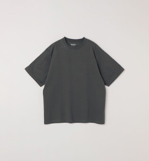 SHIPS any「SHIPS any:〈接触冷感/吸水速乾/UVカット/遮熱〉Raylock フットボール Tシャツ◇」|Tシャツ・カットソー|