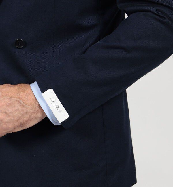 TOMORROWLAND MENS「【別注】De Petrillo SIBILLA コットンシルクツイル ダブルブレステッド6Bジャケット」|テーラードジャケット|