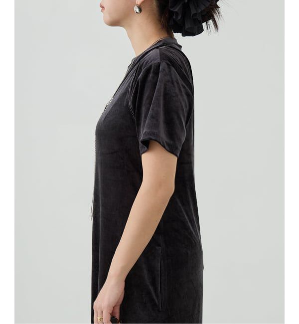 IENA LA BOUCLE「IENA LA BOUCLE トリアセベロアTシャツ」|Tシャツ・カットソー|