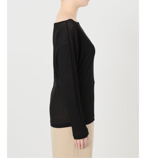 IENA LA BOUCLE「IENA LA BOUCLE シアーフライスプルオーバー」|Tシャツ・カットソー|