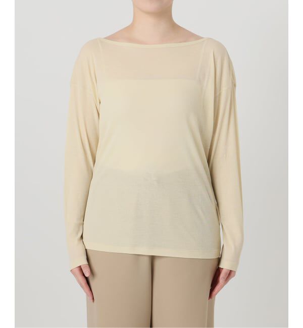 IENA LA BOUCLE「IENA LA BOUCLE シアーフライスプルオーバー」|Tシャツ・カットソー|