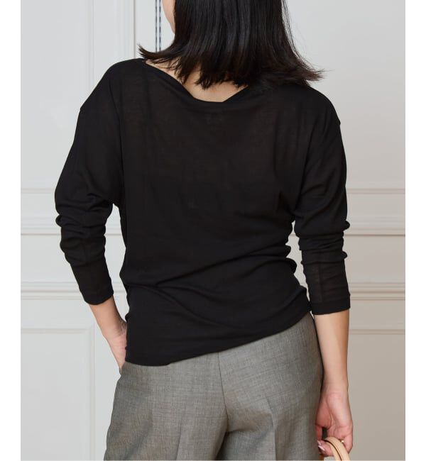 IENA LA BOUCLE「IENA LA BOUCLE シアーフライスプルオーバー」|Tシャツ・カットソー|