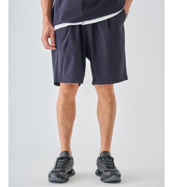 EDIFICE「【EDIFICE ALL-DAY SETUPシリーズ】2点セット プルオーバー Tシャツ&ショーツ」|シャツ・ブラウス|