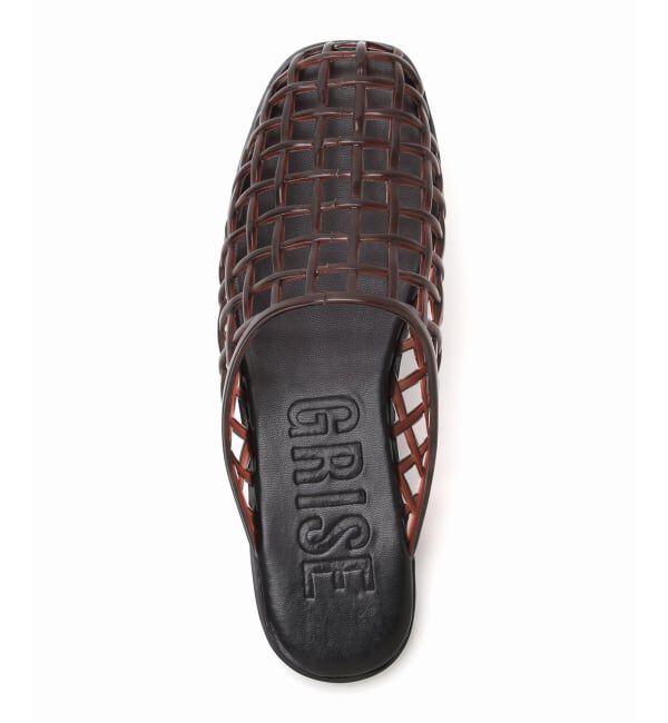 GRISE「《WEB+一部店舗限定》GRISE JELLY LATTICE ミュール」|その他|