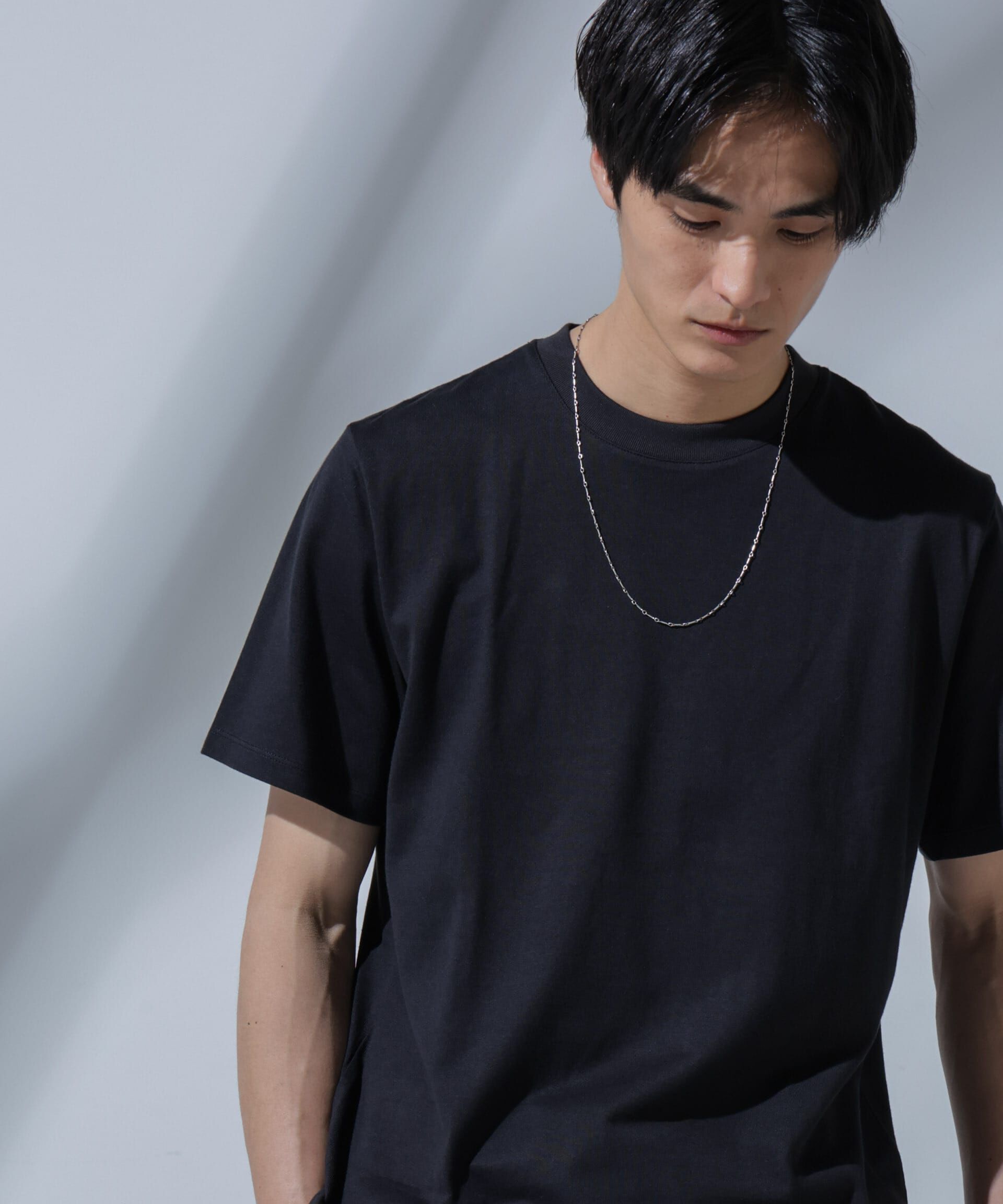 nano･universe「<追加生産>Anti Soaked(R) 汗染み防止 クルーネックTシャツ」|Tシャツ・カットソー|
