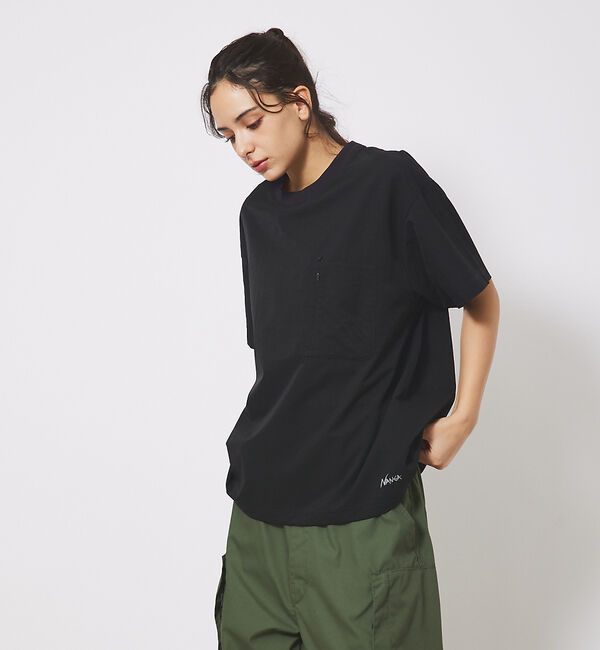 ABAHOUSE「【NANGA/ナンガ】Dot Air COMFY TEE / 吸汗速乾性 クルー」|Tシャツ・カットソー|