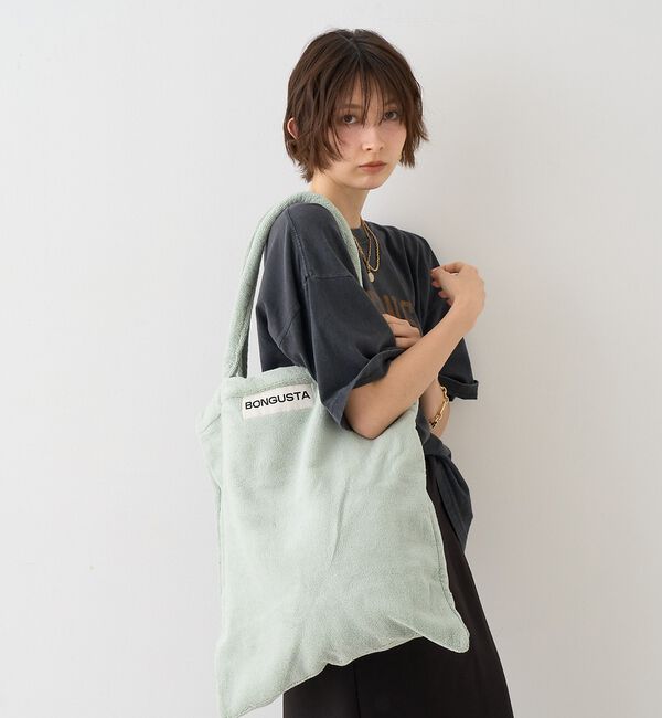 Rouge vif「【追加】【BONGUSTA/ボングスタ】NARAM TOTEBAG/無地/トート」|トートバッグ|