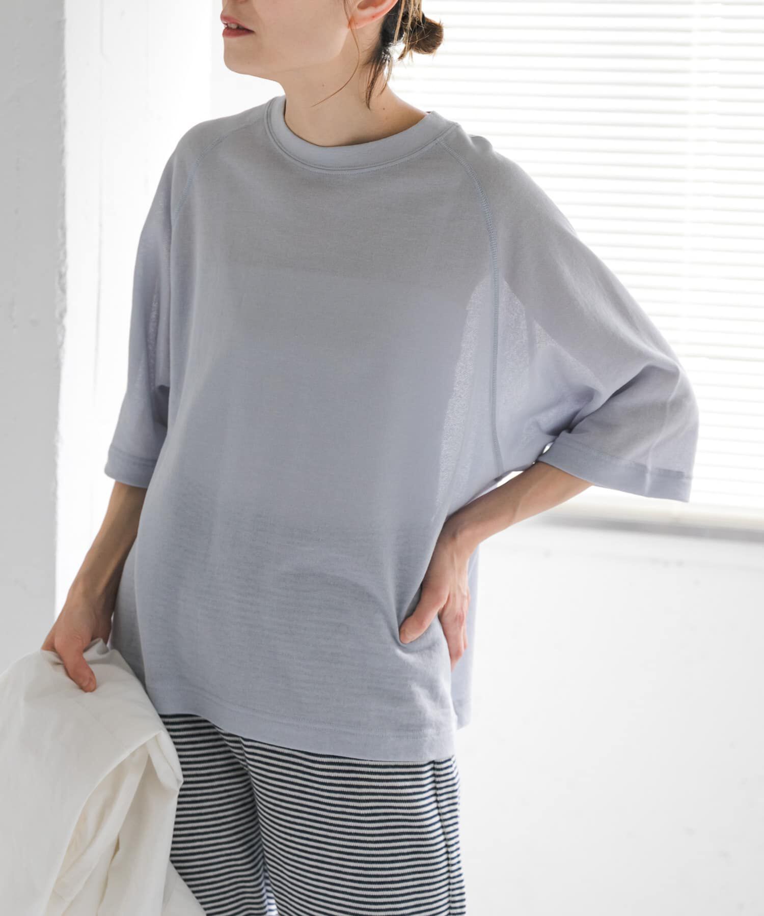URBAN RESEARCH DOORS「FORK&SPOON　シアー裏毛プルオーバー」|Tシャツ・カットソー|