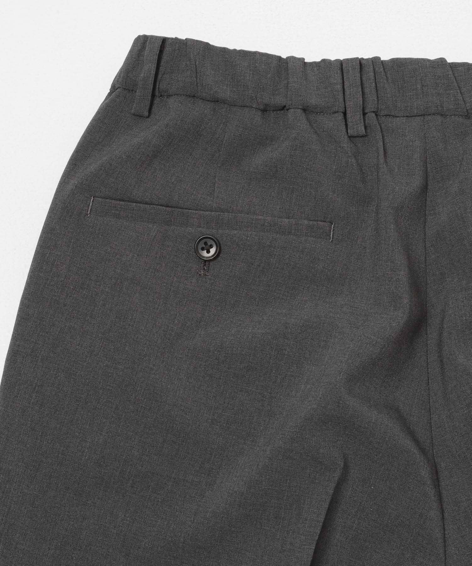 URBAN RESEARCH DOORS「LIFE STYLE TAILOR　リネンライクコンフォータブル1タックパンツ」|スラックス|