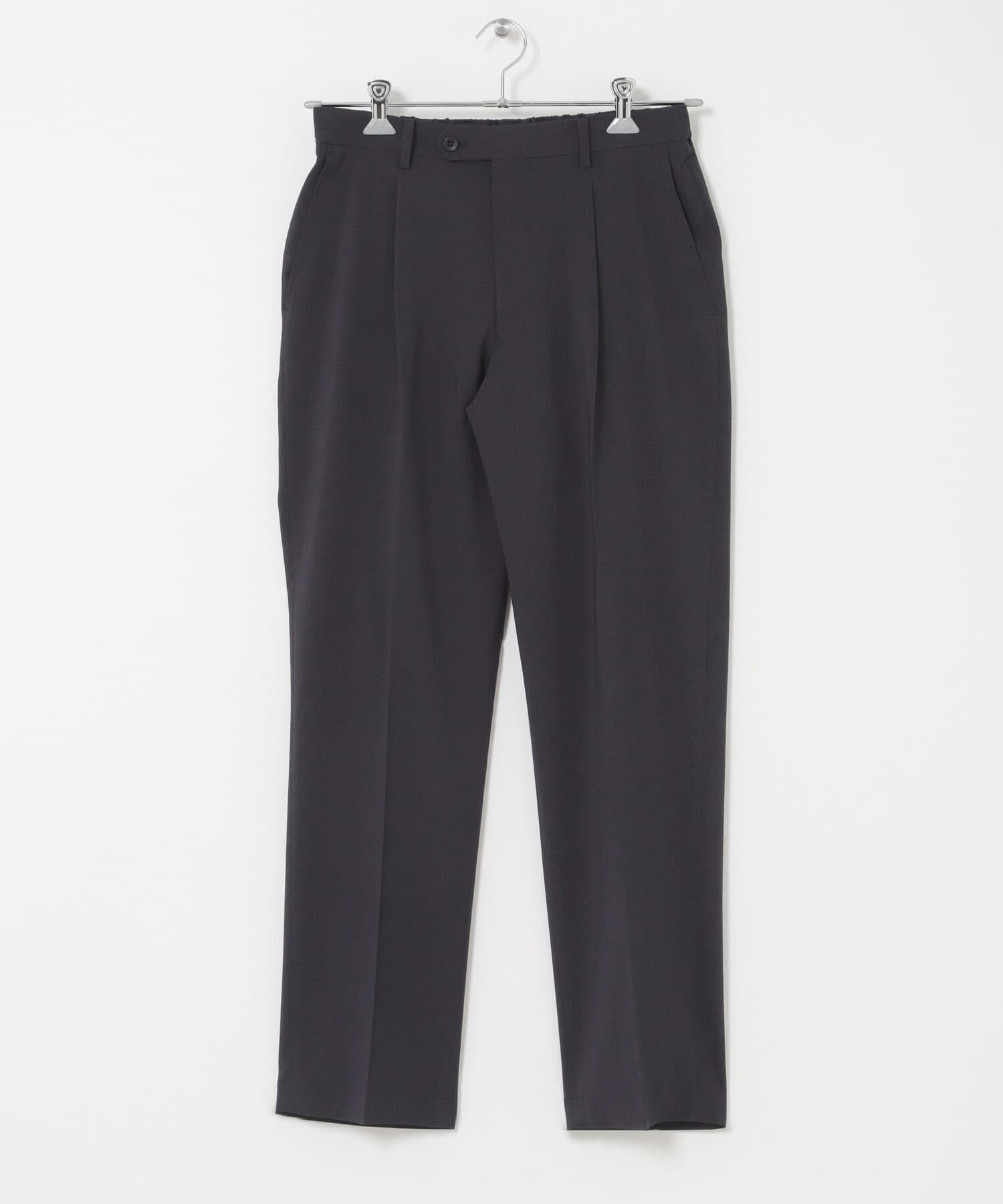 URBAN RESEARCH DOORS「LIFE STYLE TAILOR　リネンライクコンフォータブル1タックパンツ」|スラックス|