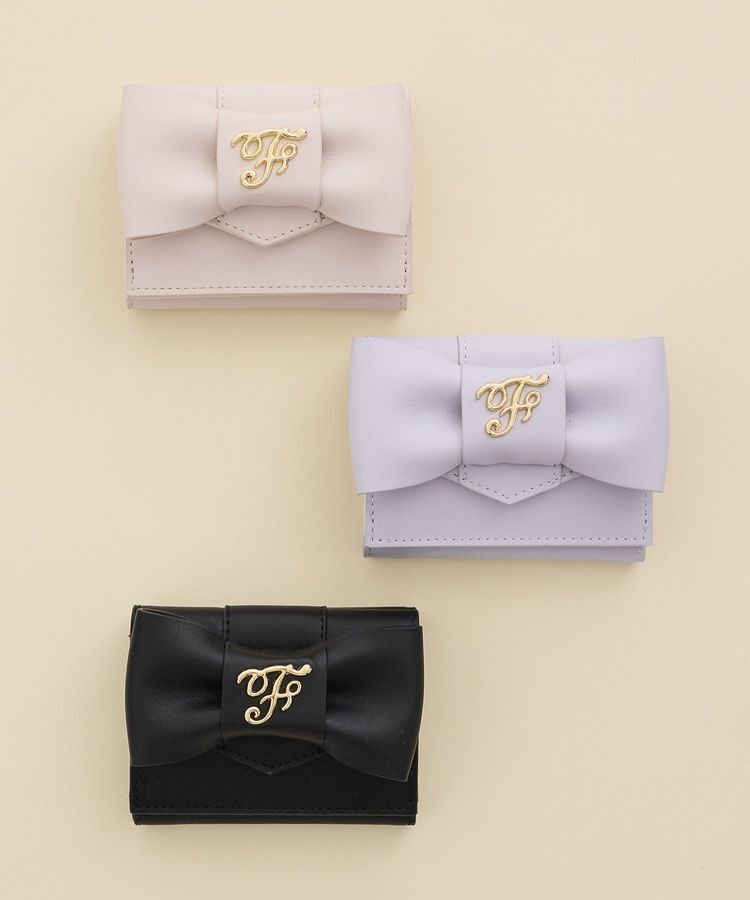 Maison de FLEUR「ベルトリボンプチウォレット」|財布|