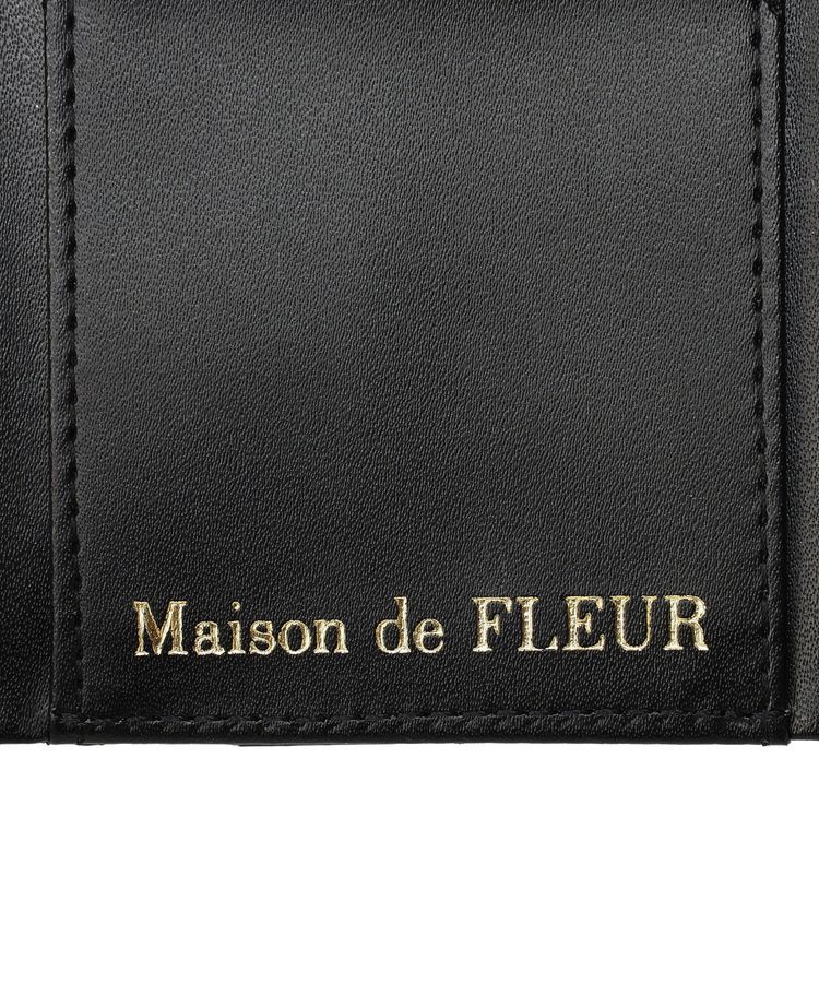 Maison de FLEUR「ベルトリボンプチウォレット」|財布|