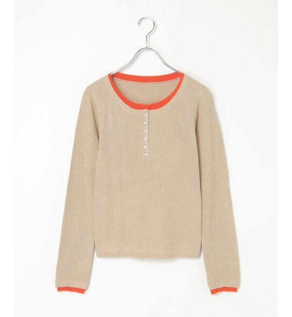 VENCE share style「12G配色ヘンリープルオーバー」|タンクトップ|
