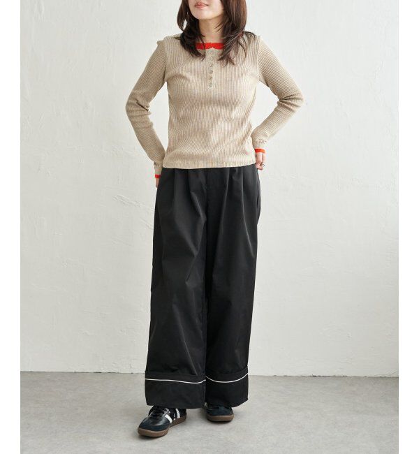 VENCE share style「12G配色ヘンリープルオーバー」|タンクトップ|