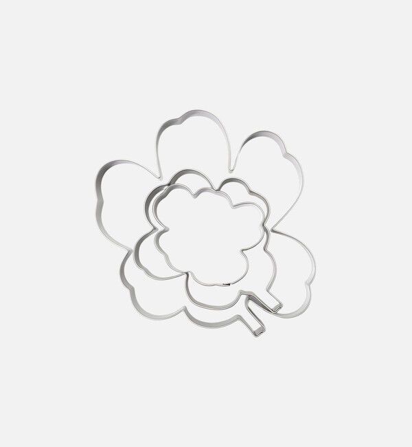 Marimekko「Unikko Cookie Cutter 3個セット」|その他|