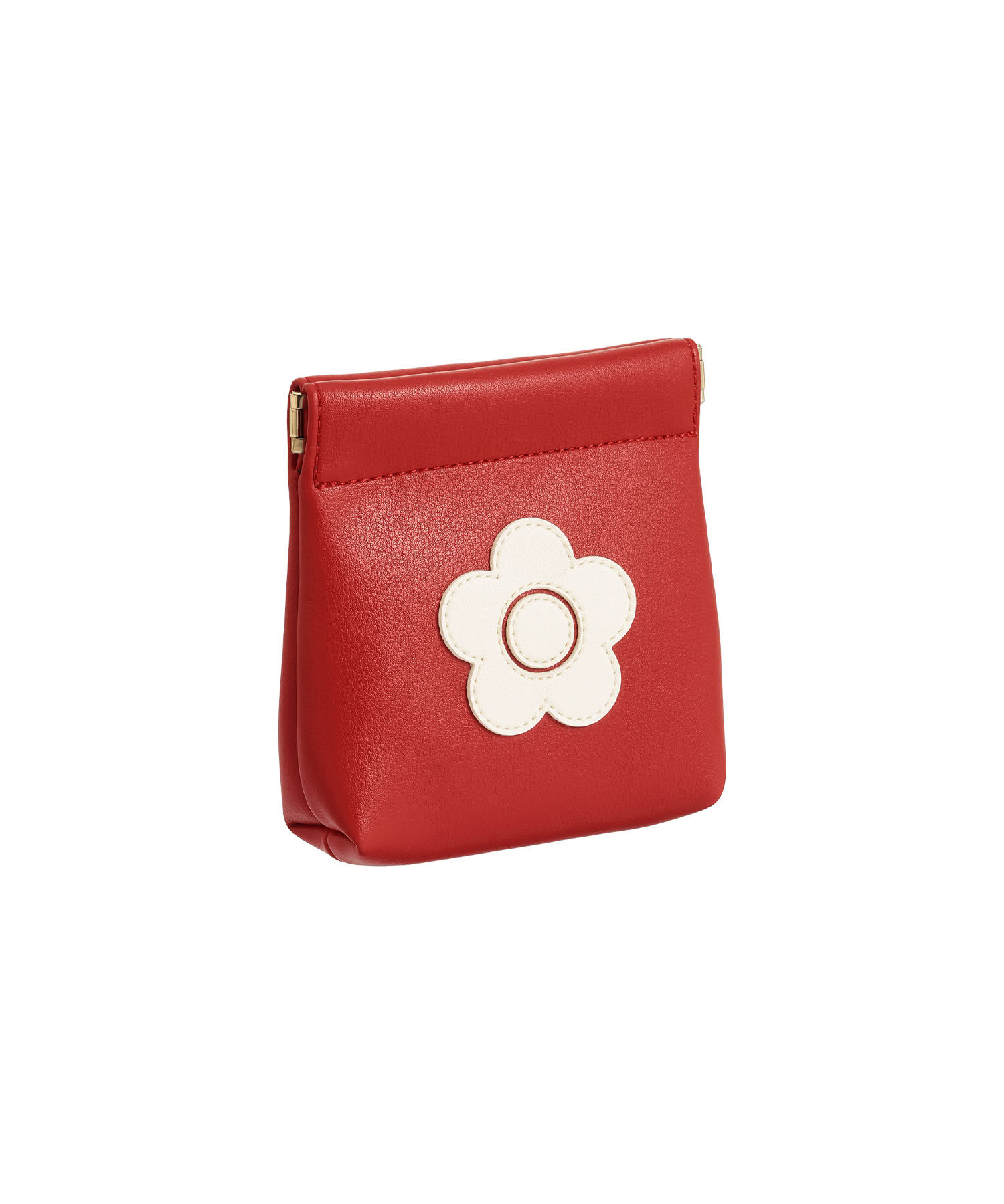 MARY QUANT「レトロロゴパッチ バネクチポーチ」|ポーチ|
