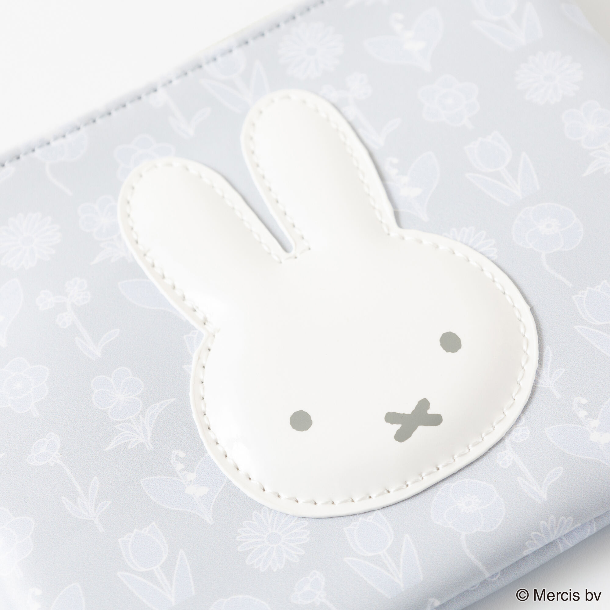  「MIFFY FLOWER APPLIQUE ティッシュポーチ」|ポーチ|