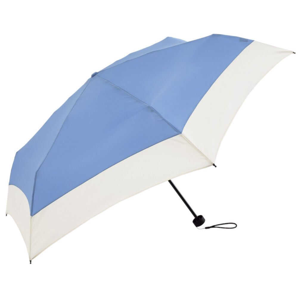BACKYARD FAMILY「U-DAY ユーディ 折りたたみ傘 晴雨兼用 ミニ 53cm 傘 通販 晴雨兼用傘 折り畳み傘」|傘|ブルー3