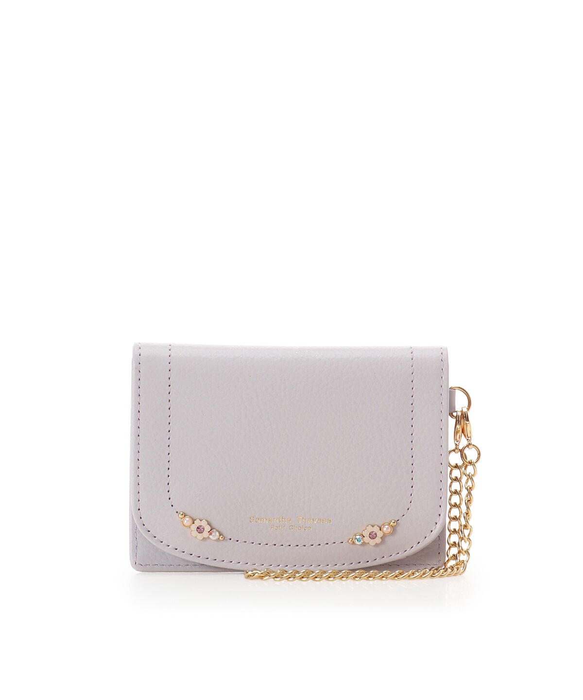 Samantha Thavasa Petit Choice「フラワーパール パスケース」|定期入れ|