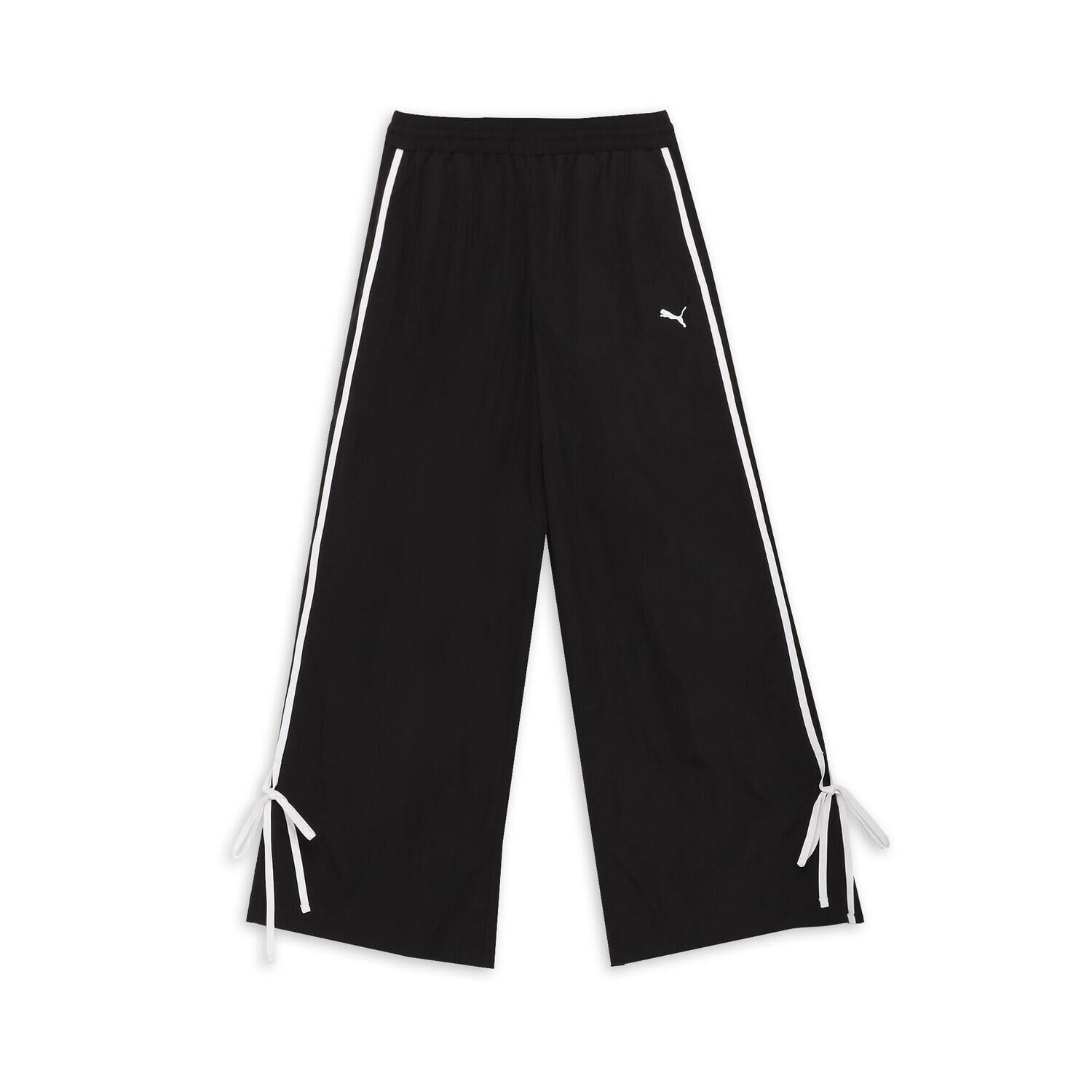 PUMA「【PUMA ｳｪｱ】W T7 MODERNDELIGHT TRACKPANTS」|チノ|ブラック