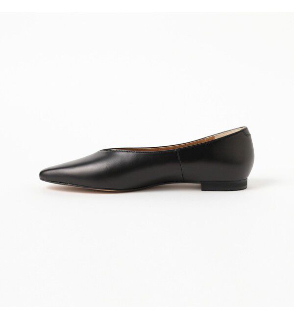Demi-Luxe BEAMS 「Vカット フラット パンプス」|パンプス|