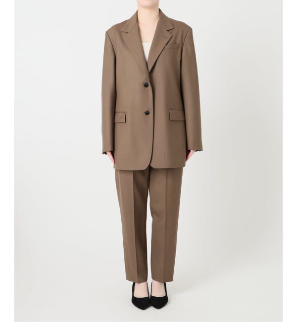 VERMEIL par iena「1タックテーパードパンツ」|スラックス|