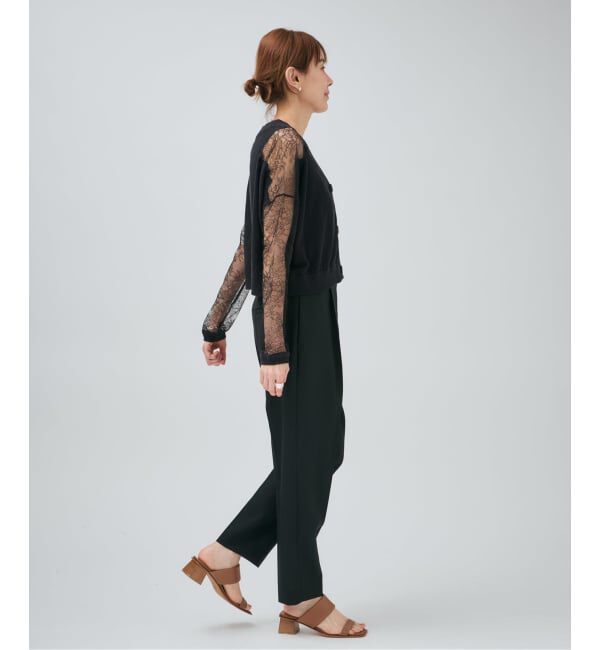 VERMEIL par iena「1タックテーパードパンツ」|スラックス|