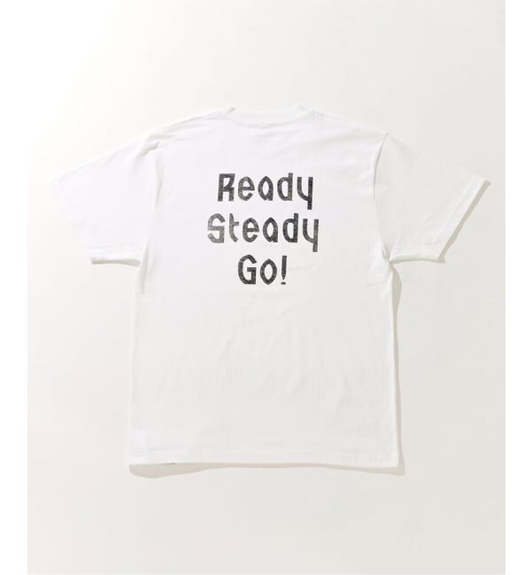 EDIFICE「Ready Steady Go! &times; 島津由行 別注 プリント Tシャツ」|Tシャツ・カットソー|