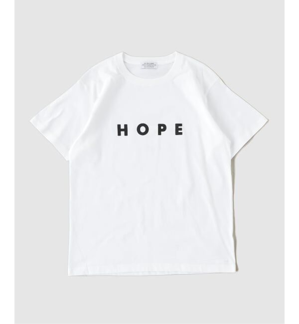 EDIFICE「POET MEETS DUBWISE(ポエトミーツダブワイズ) HOPE Tシャツ」|Tシャツ・カットソー|ホワイト
