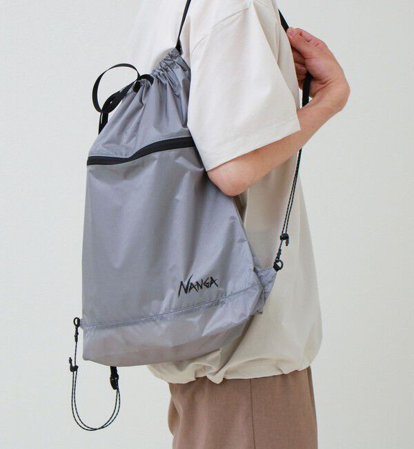 GLOSTER「【NANGA/ナンガ】Fibermax TUL KNAPSACK」|リュック|ミディアムグレー