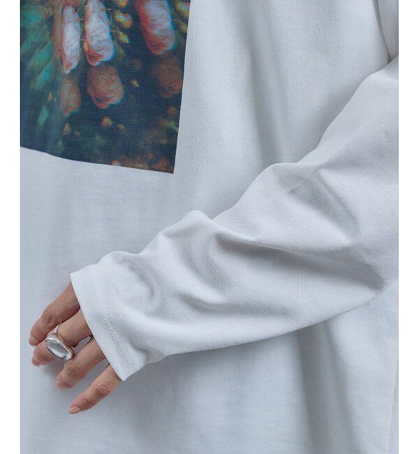 SALON adam et rope'「【Annie Spratt by SALON】フォトロングスリーブTシャツ」|Tシャツ・カットソー|