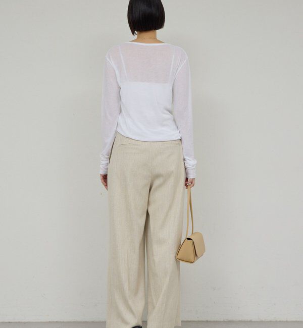 La nature linge「【La nature linge】NEWロングスリーブTシャツ」|Tシャツ・カットソー|