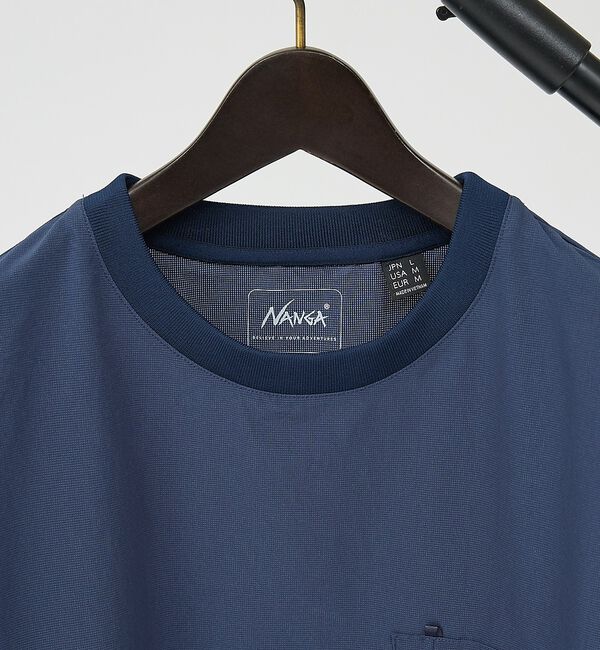 ABAHOUSE「【NANGA/ナンガ】Dot Air COMFY TEE / 吸汗速乾性 クルー」|Tシャツ・カットソー|