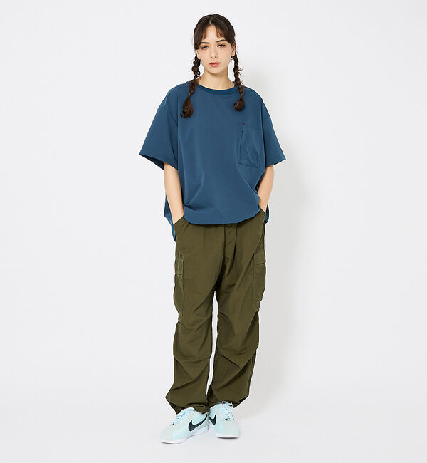 ABAHOUSE「【NANGA/ナンガ】Dot Air COMFY TEE / 吸汗速乾性 クルー」|Tシャツ・カットソー|