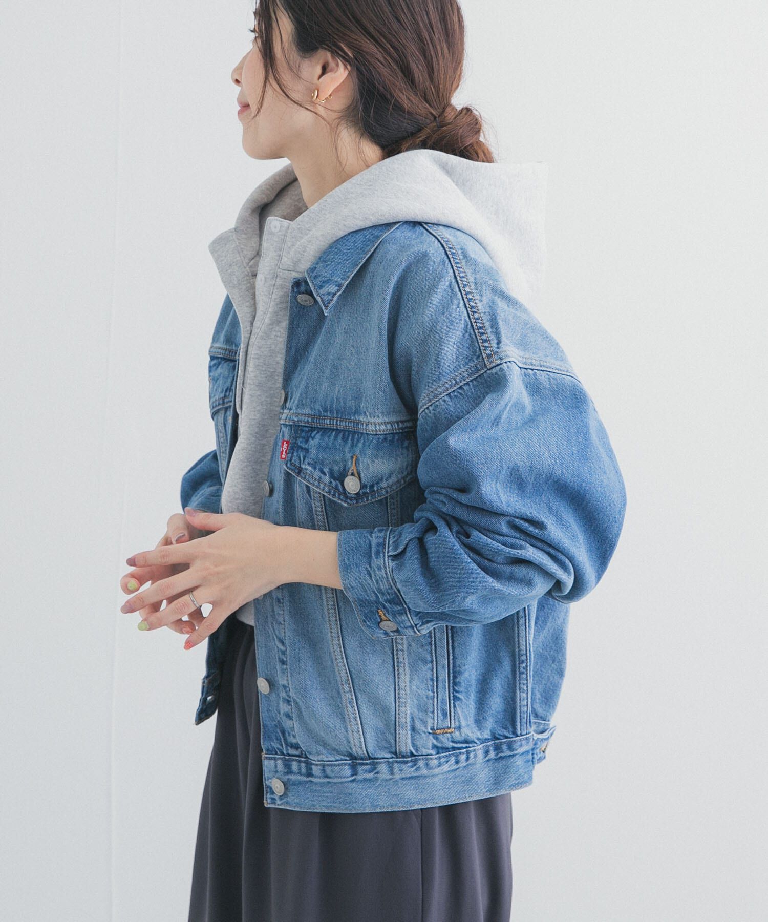 URBAN RESEARCH DOORS「LEVI&rsquo;S　90S トラッカー」|デニムジャケット|ライトブルー