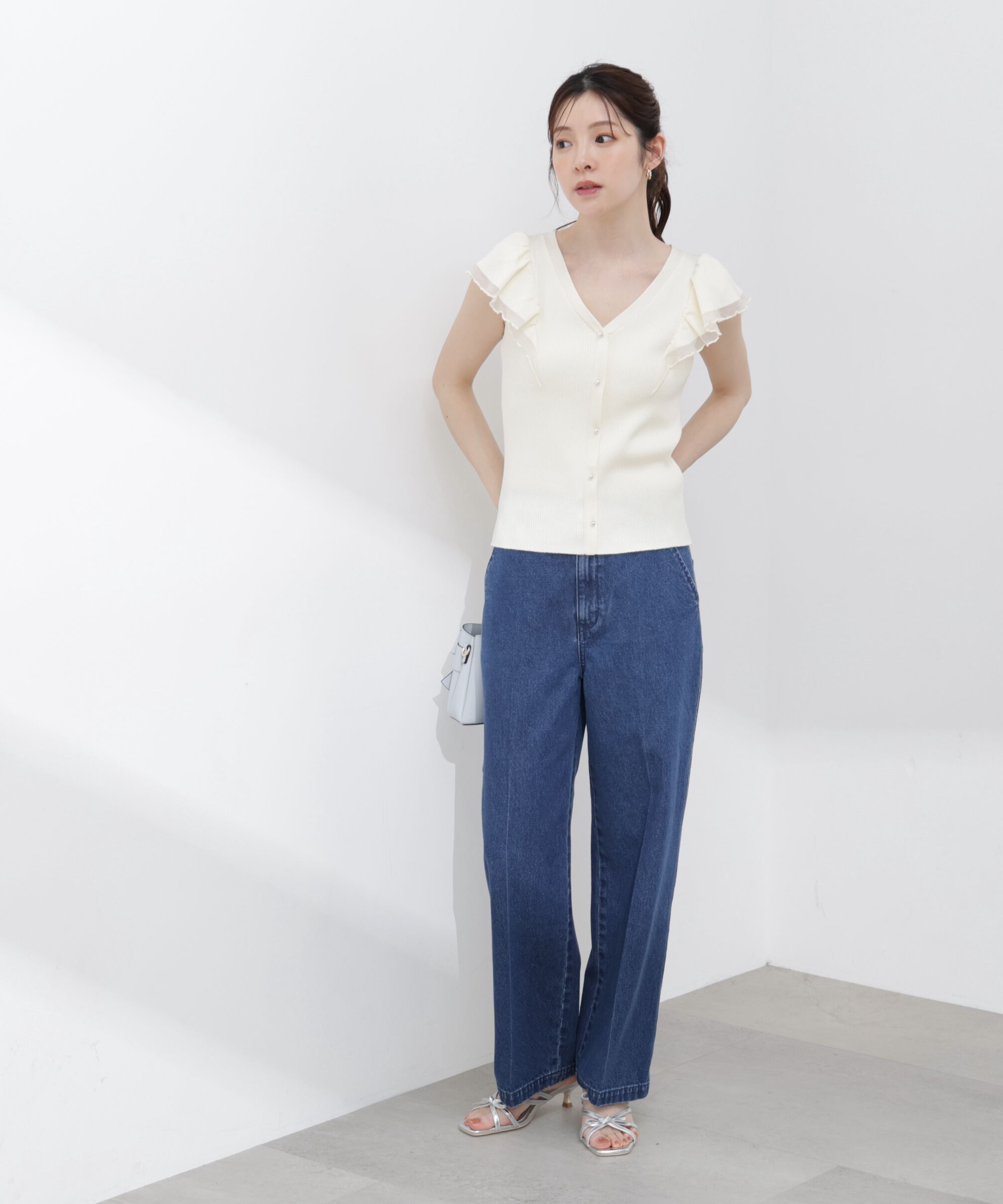 PROPORTION BODY DRESSING「ワイドフレアスラックスパンツ 26SS」|その他|