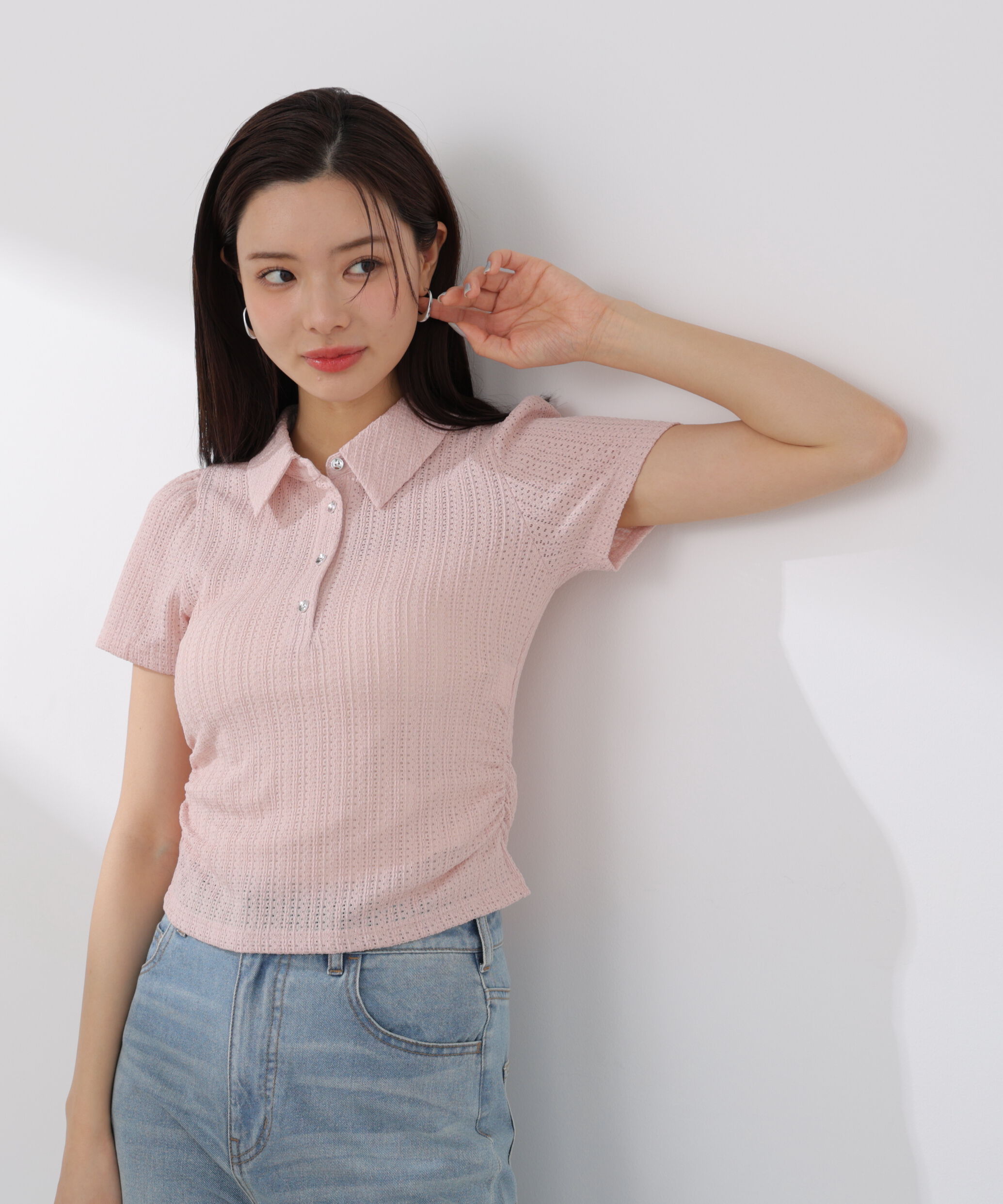 PROPORTION BODY DRESSING「〈EDIT COLOGNE〉レーススキッパートップス」|Tシャツ・カットソー|