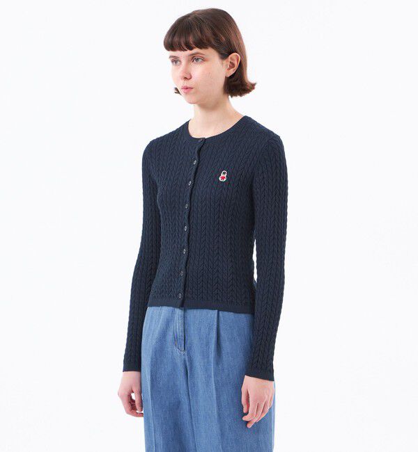 MACKINTOSH PHILOSOPHY「【WEB&一部店舗限定】バッキンガムベア ケーブルニットカーディガン」|ニット・セーター|