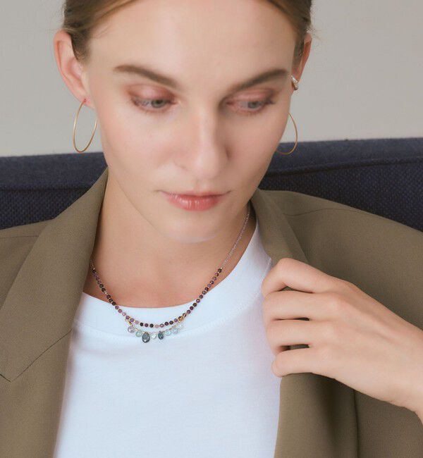 agete「＜Eva Hanusova for agete（エヴァハヌソヴァフォーアガット）＞ネックレス」|ネックレス|