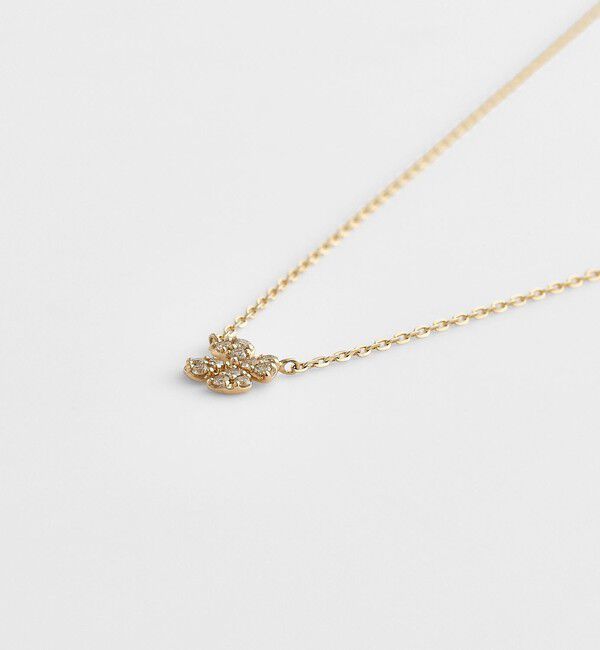 agete「K10ダイヤモンドネックレス（0.05ct）」|ネックレス|