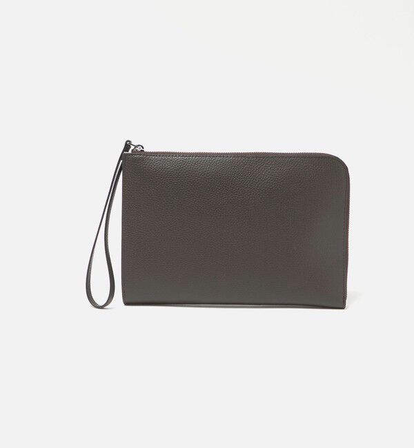 UNITED ARROWS「レザー クラッチバッグ」|クラッチバッグ|