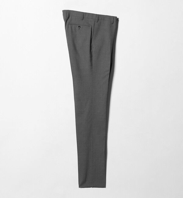 UNITED ARROWS「トロピカル クリース テーパード 1プリーツ スラックス」|チノ|