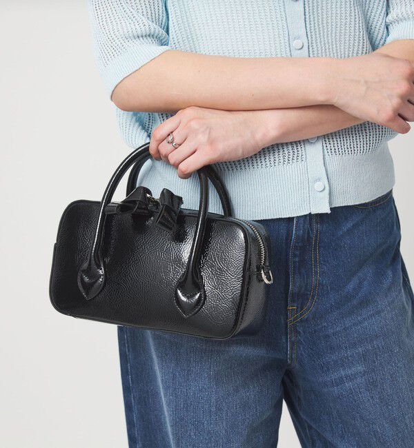 UNITED ARROWS green label relaxing「＜LENK＞ボストンバッグ」|ショルダー・メッセンジャー|BLACK