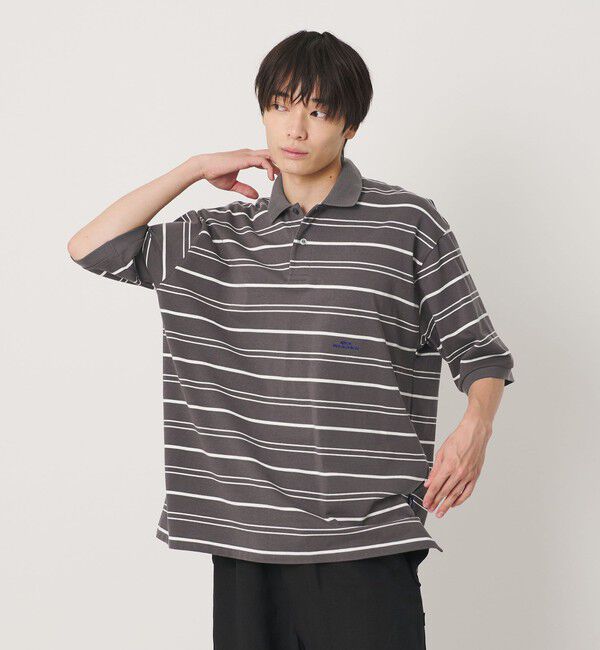 LACOSTE for BEAUTY&YOUTH＞ワントーン ポロシャツ（BEAUTY&YOUTH