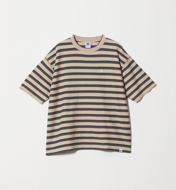 BEAUTY&YOUTH UNITED ARROWS「【別注】＜RUSSELL ATHLETIC＞ワッフル ショートスリーブ Tシャツ」|Tシャツ・カットソー|BEIGE