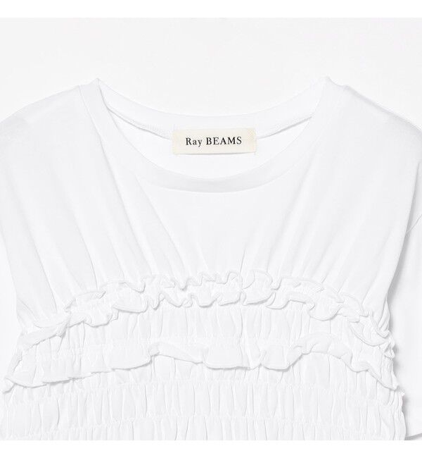 Ray BEAMS 「ビスチェ シャーリング Tシャツ」|Tシャツ・カットソー|