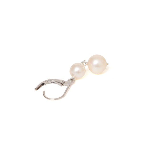 SHIPS for women「PEARL INTERNATIONAL:ダブル パール モチーフ ピアス」|ピアス|
