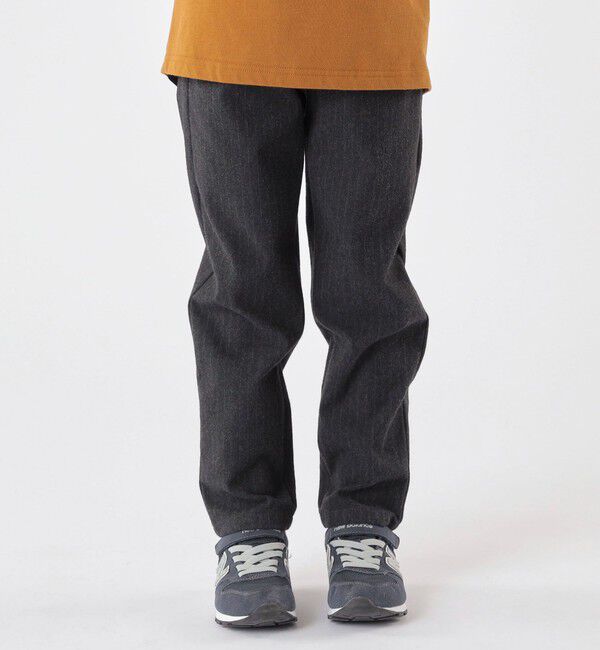 SHIPS KIDS「SHIPS KIDS:100～130cm / ワンダー シェイプ パンツ」|その他|チャコールグレー
